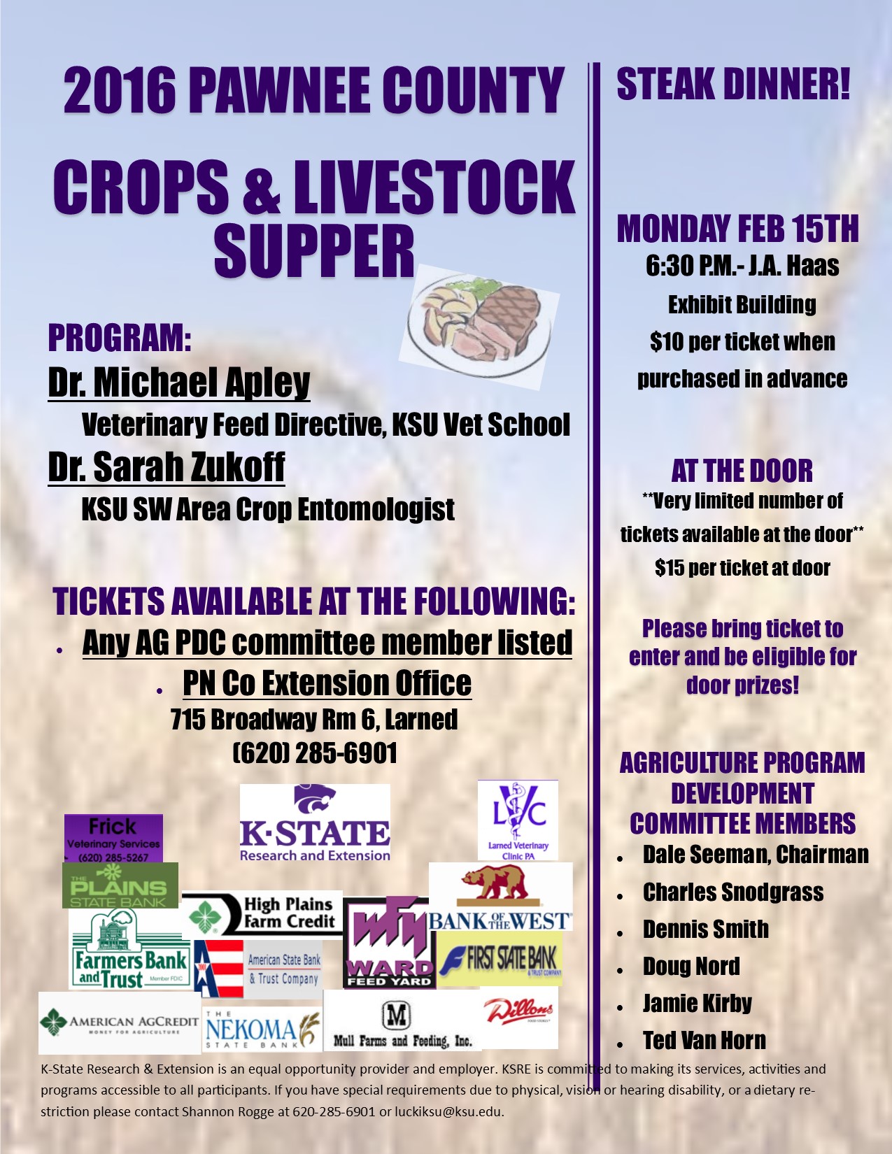 Crops and Livestock | Pawnee County